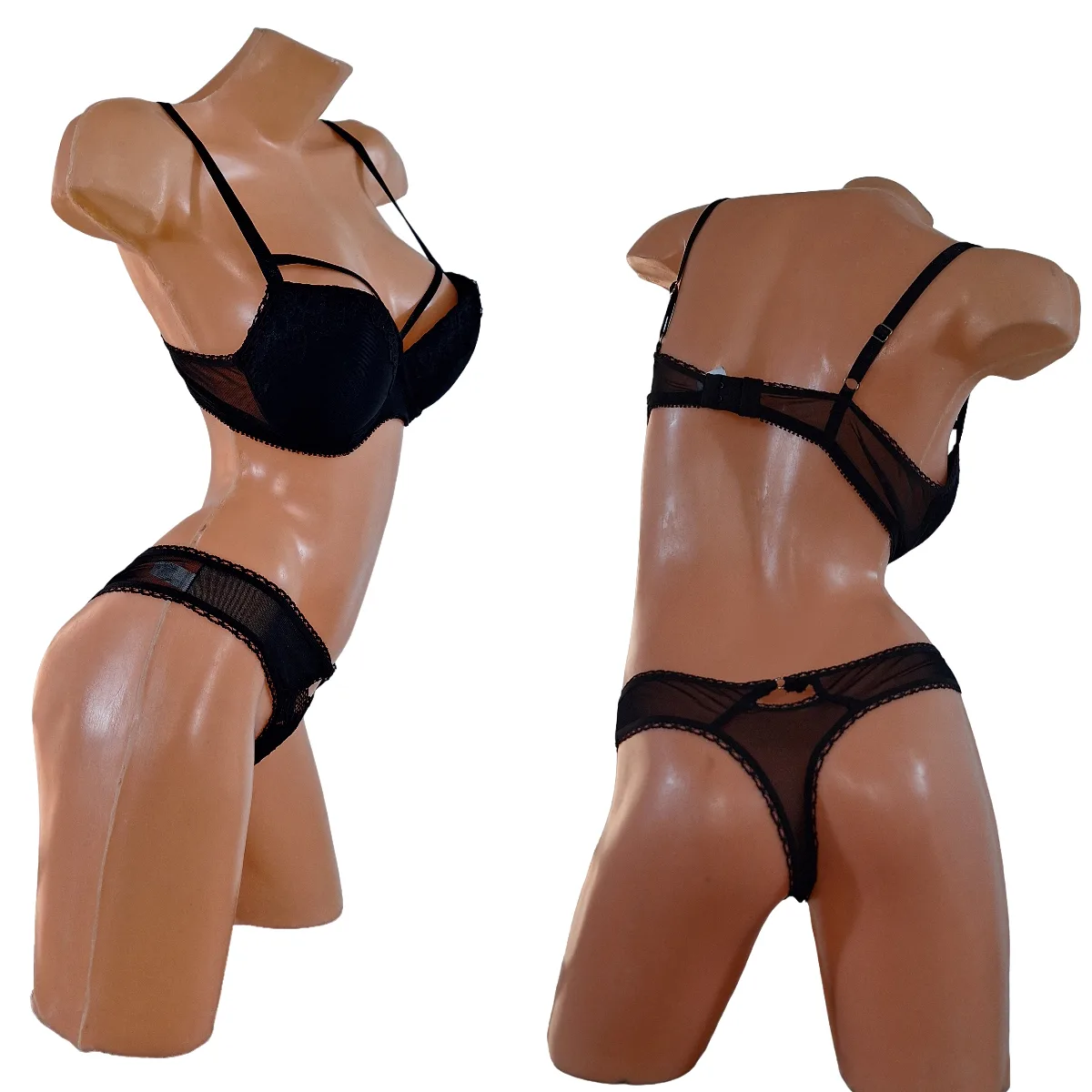 Conjunto Corpiño Aro Taza Soft Armado (art 5105) Talle 85 al 100 - Imagen 2