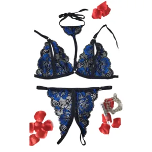 Conjunto Anabella Corpiño Colaless Abierto - Rutera