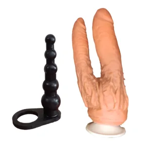 Macizo doble penetracion + Anillo Inexpulsable Anal