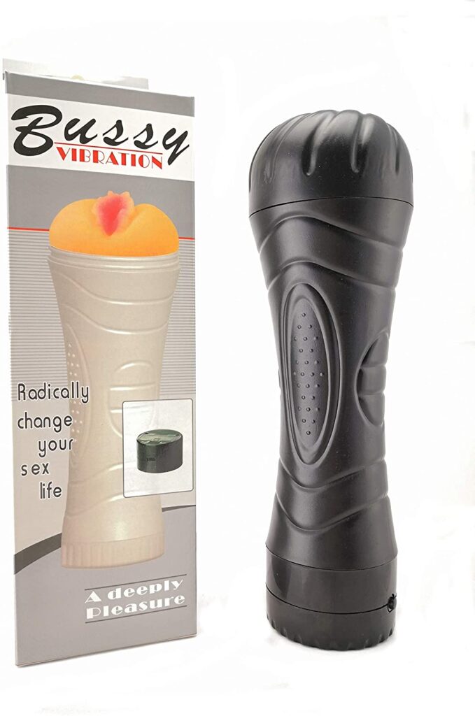 Tubo Vagina con Vibracion Tamaño Real