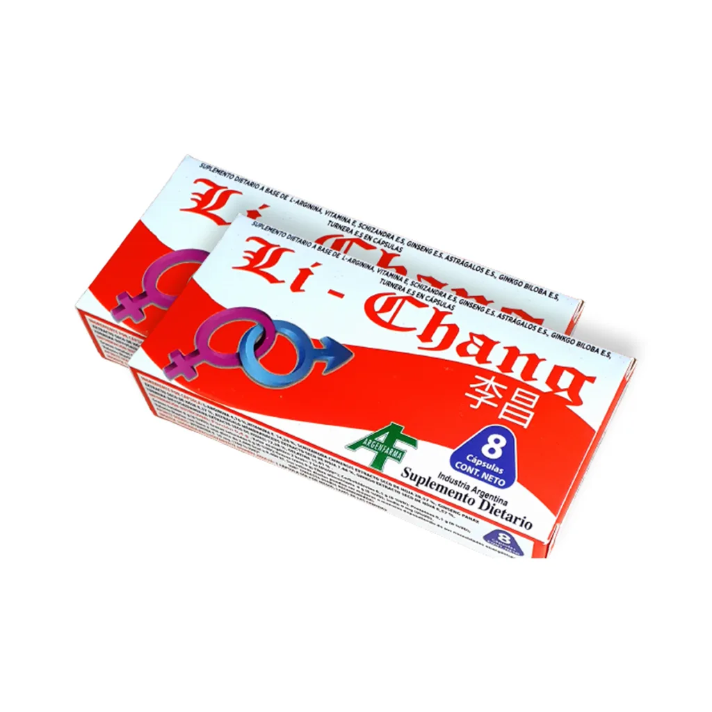 Li Chang 16 Capsulas (2x8) - Vigor Masculino
