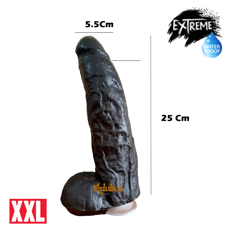 consolador Pene Silicona 23x5.5