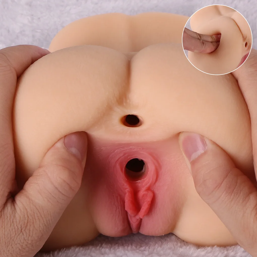 Masturbador Cola y Vagina de silicona 17 x 15 - Imagen 7