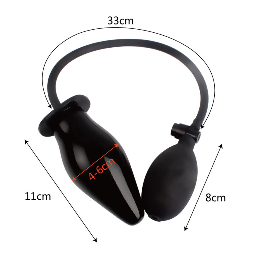 Plug Anal Inflable - Dildo Gel