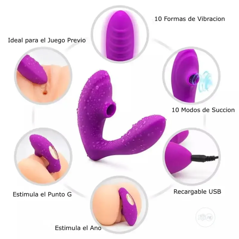 Succionador Vibrador Mary USB