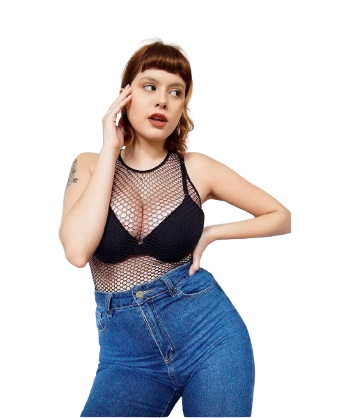 Camiseta Musculosa De Red - Imagen 2